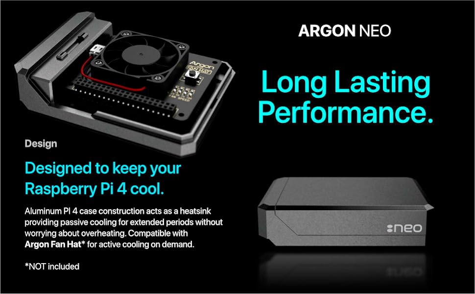 Argon NEO | Designed to keep your Raspberry Pi 4 cool
