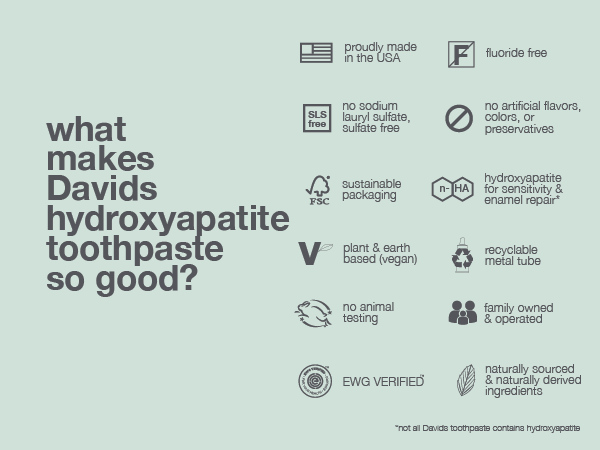 mint nanohydroxyapatite toothpaste dientes cena dental hygiene antiplaque toothpaste tooth fairy rfk