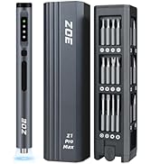 ZOE Electric Screwdriver, Mini Precision Screwdriver Set Cordless Screw driver Kit Small Power Ma...