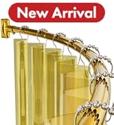 AmazerBath 20-84 Inches Arched Curved Shower Curtain Rod