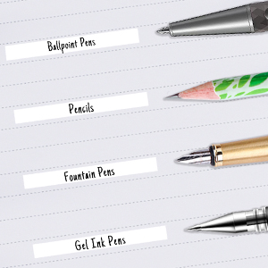 suitable for many pens