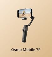 DJI Osmo Mobile 7P Gimbal Stabilizer for iPhone, Android, Native Tracking, Lighting, 3-Axis Phone...
