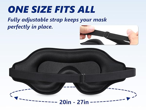 3D sleep mask