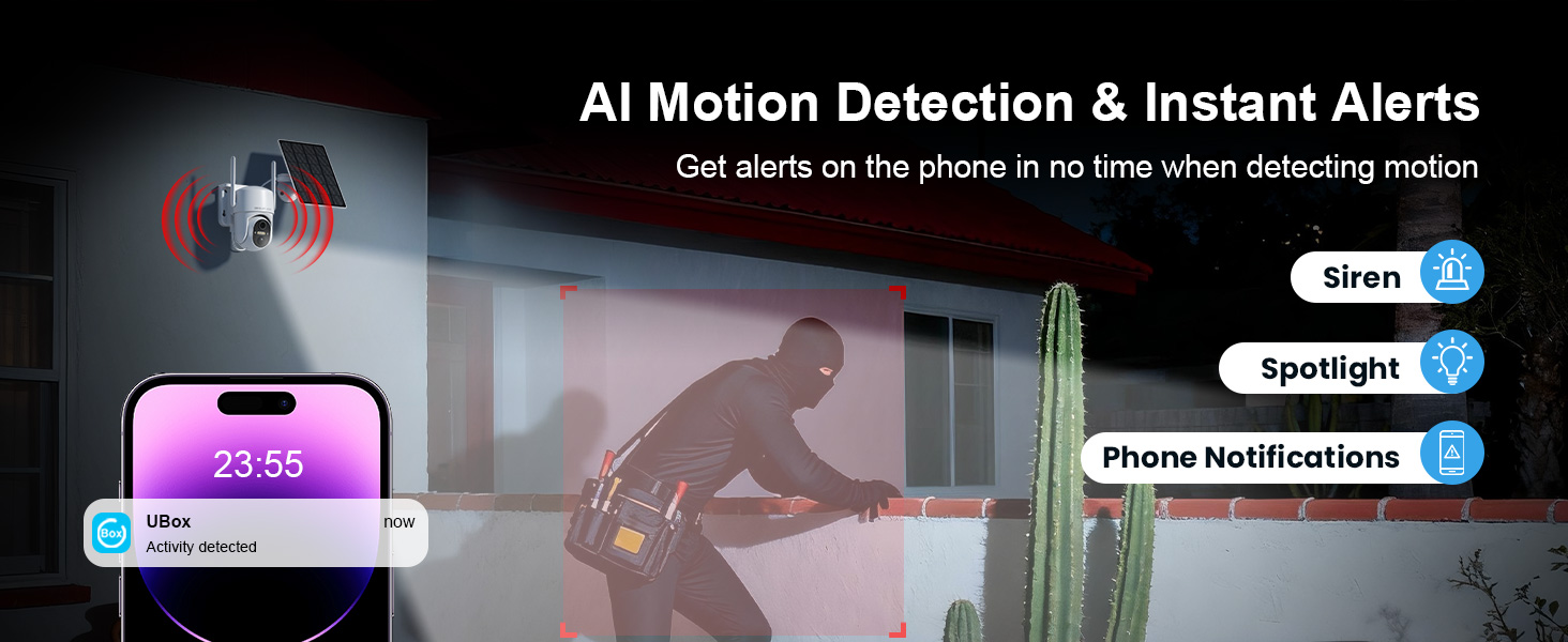 motion detection outdoor security cameras
