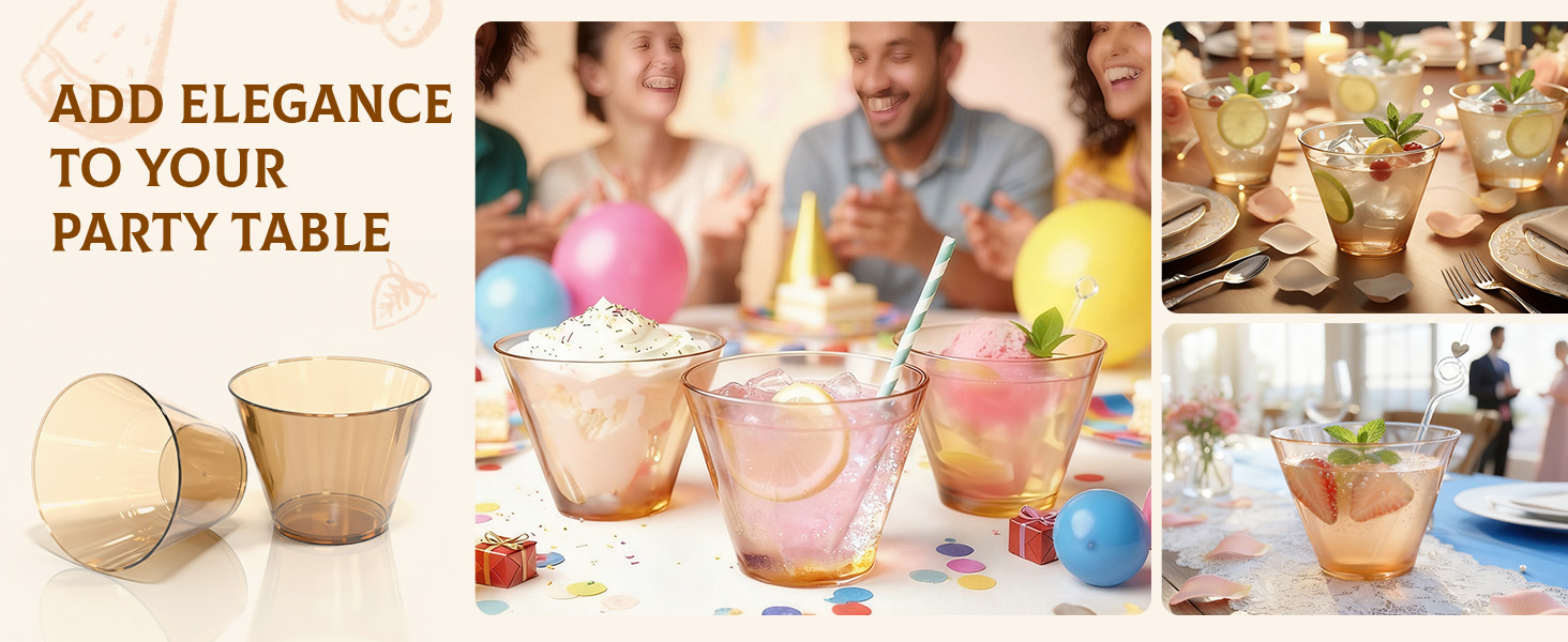 Plastic Disposable Cups