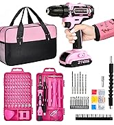 HUAKAYO Pink Drill Set 202 Pcs