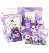Spa Gifts for Women, Lavender 16 Pcs Valentines Day Gifts for Her Girlfriend Wife Daughter Sister...