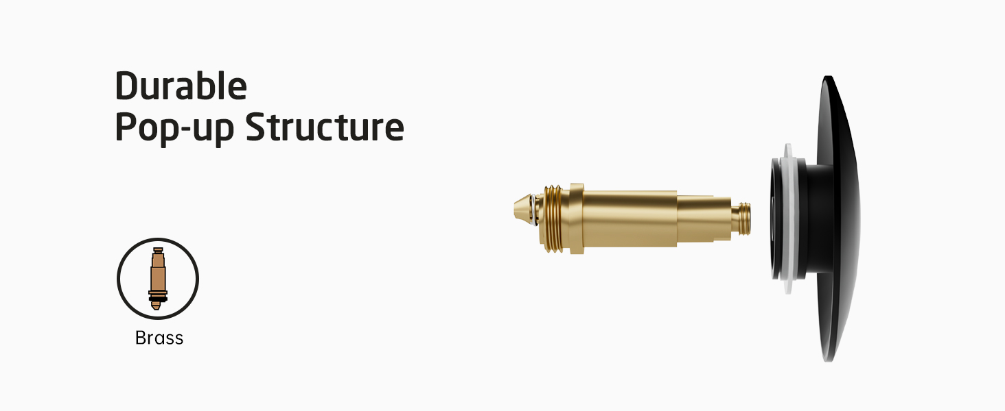 Brass Pop-up Bolt