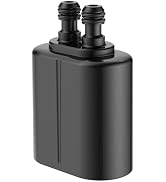 Veken Shower Filter Replacement Cartridge, Matte Black