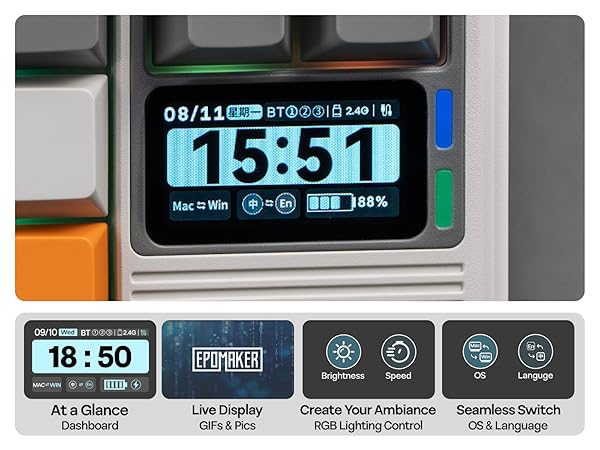 RT85 Wireless Gaming Keyboard