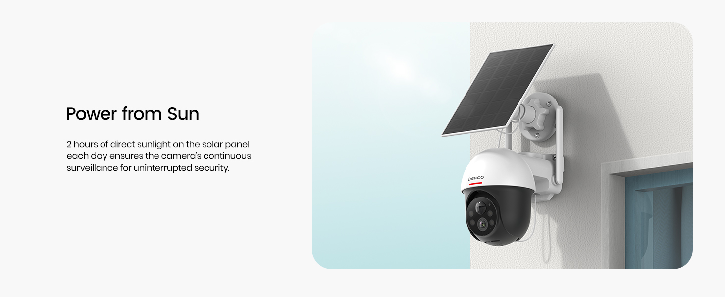 Solar Security Camera