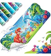 XIYUNTE Baby Bath Mat for Tub Non Slip Kids Bath Mat - 40''x16'' Extra Long Cartoon Bathtub Mat N...