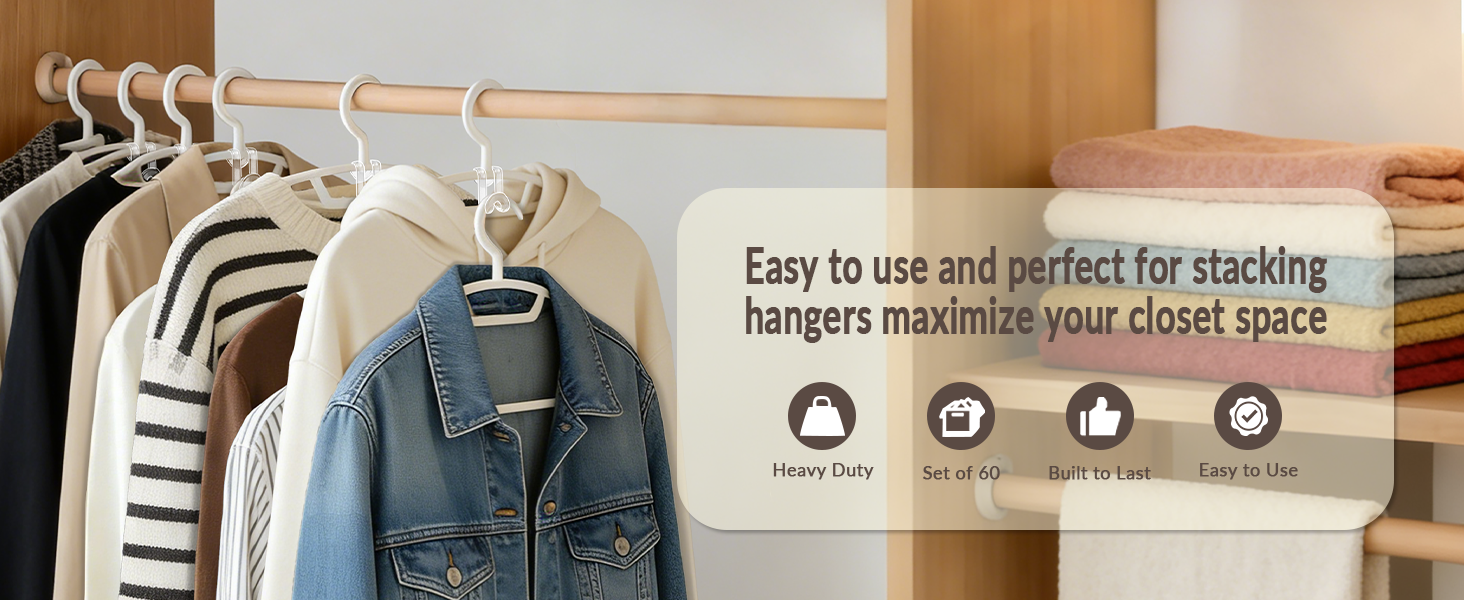 clothes hanger connector hooks