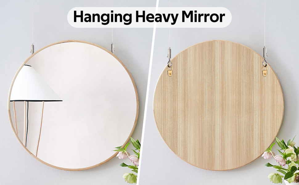 Heavy Duty Stainless Steel Wire Rope for Mirror Hanging Hardware
