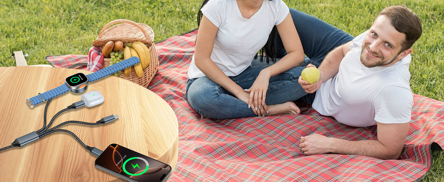 4 in 2 charging cable