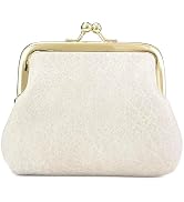 Sanxiner Cute Floral Buckle Coin Purses Vintage Pouch Kiss-lock Change Purse Wallets…