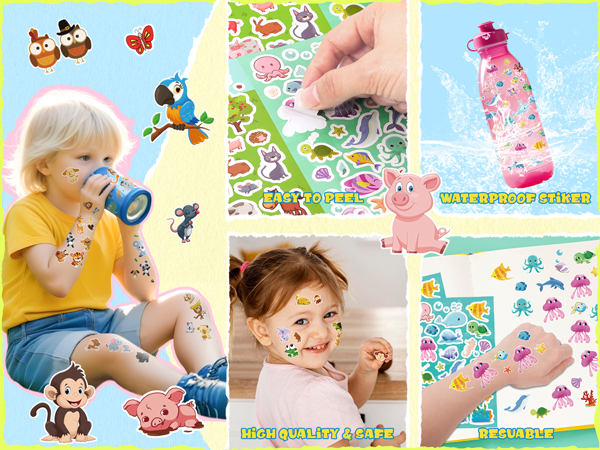 water bottle stickers for kids
