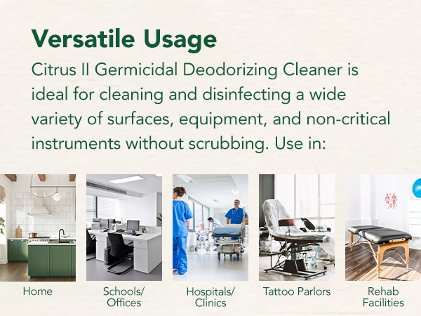 Beaumont - Citrus II - Hospital Germicidal Deodorizing Cleaner