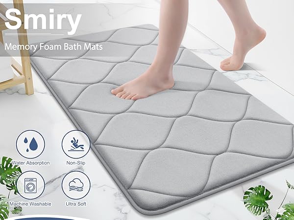 Smiry Bathroom Rugs