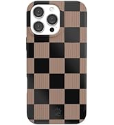 Velvet Caviar Checkered Phone Case for iPhone 16 Pro Max - Cute Protective Cover for Women - Comp...