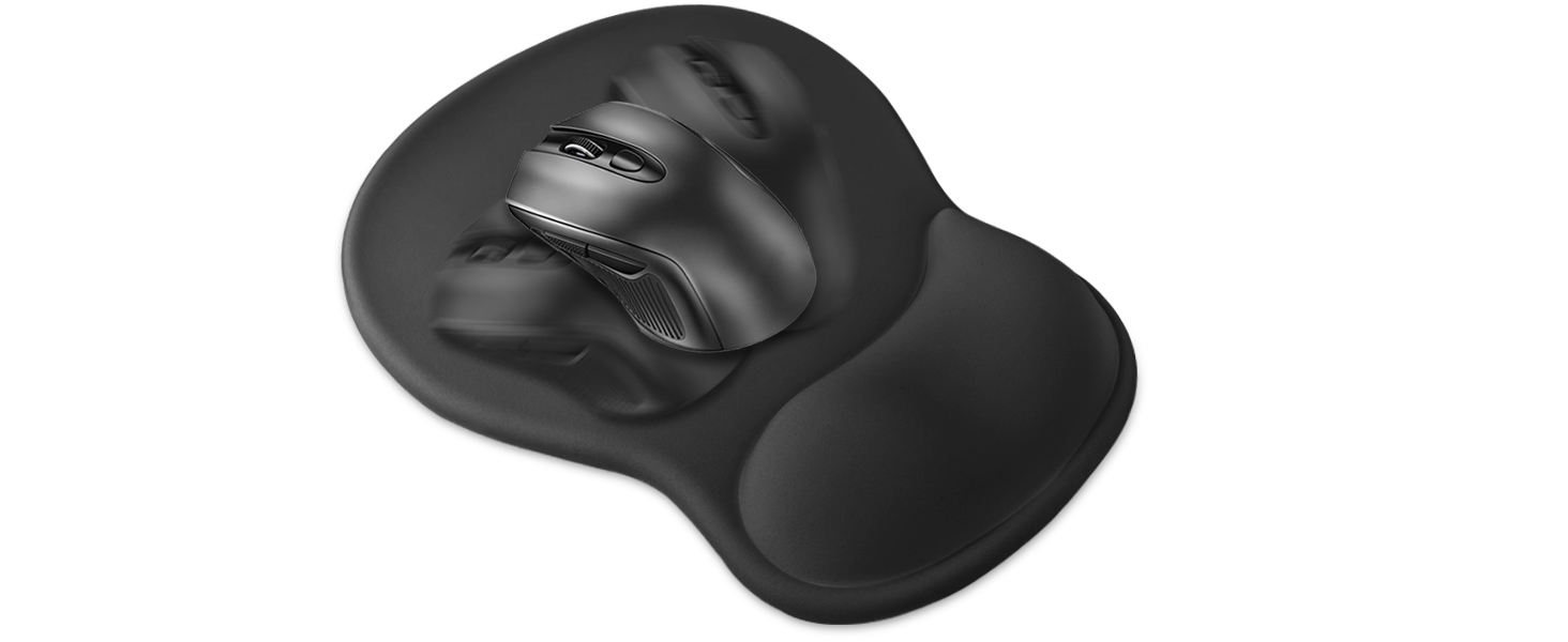 Mouse Pad with Wrist Rest Support