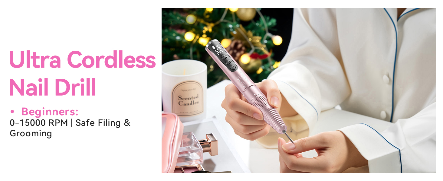 Rechargeable Nail Drill