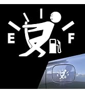 MOXRUQ Funny Fuel Tank Stickers, Vinyl Gas Tank Decal, Reflective Fuel Lid Decals, Self-Adhesive ...