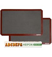 HEIPON Non-Stick Perforated Silicone Baking Mat,22.44
