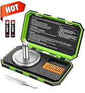 AMIR Professional Digital Mini Scale, 20g-0.001g Pocket Scale, Electronic Smart Scale with 20g Ca...