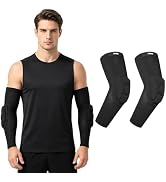 ONTYZZ Elbow Pads for Women Men, Breathable Elbow Pad, Anti-Slip Compression Elbow Braces for Bas...
