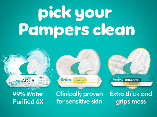 Pick your Pampers clean