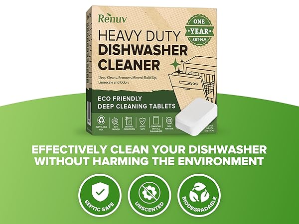 best dishwasher cleaner and deodorizer