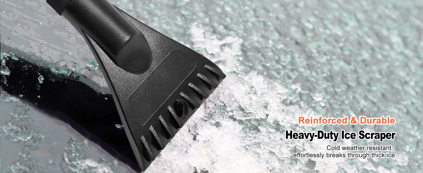 snow brush ice scraper