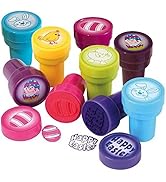 ArtCreativity Easter Stampers for Kids (Pack of 6) Assorted Pre-Inked Stampers, Easter Party Supp...