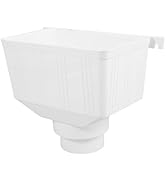 DOITOOL Gutter Connector, Gutter Downspout Adapter, Rain Gutter Downspout Extensions, Downspout D...