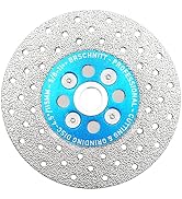 Diamond Granite Cutting Wheel,BRSCHNITT 4-1/2 Inch 115mm Vacuum Brazed Angle Grinder Diamond Blad...