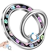 LISEVO Phone Ring Holder Compatible with MagSafe - Magnetic Cell Phone Grip Women Girls Magnet Re...