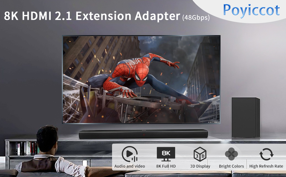 8K hdmi adapter