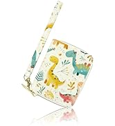 bipkonu Girls Wallet for Kids, Kids Wallet for Girls 6-8 8-10 10-12, Small Cute Dinosaur Leather ...