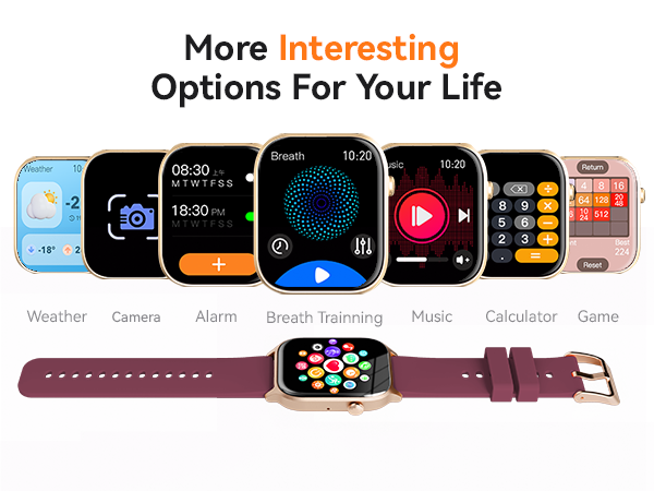 Smart watch have many tools, making your life more convenience.