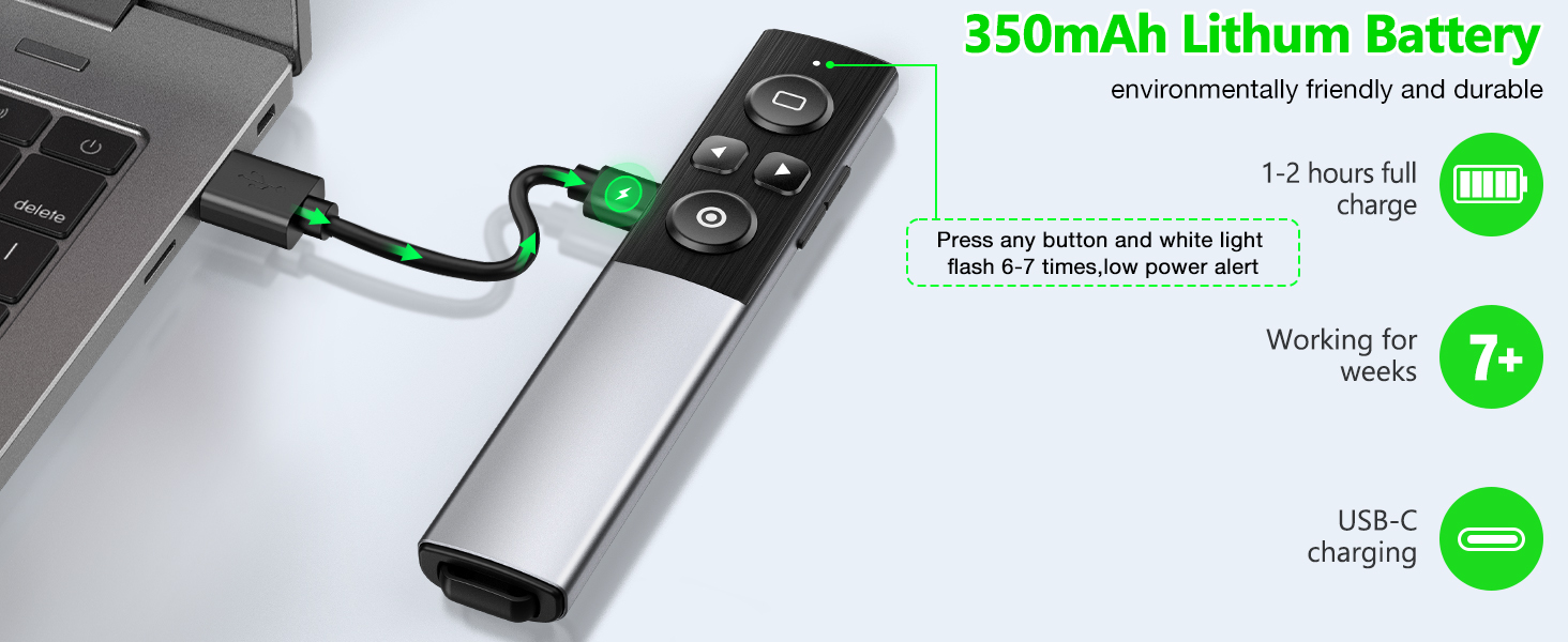 wireless presentation clicker
