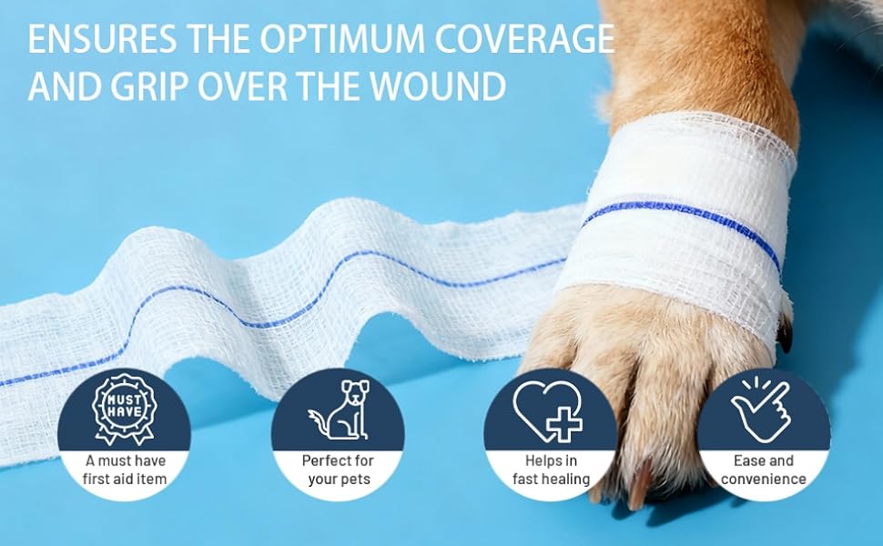 Gauze Bandage Rolls 24 Pack