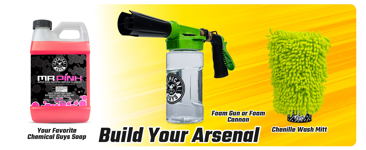 Chemical Guys Foam Blaster and Car Wash Accessories and tools