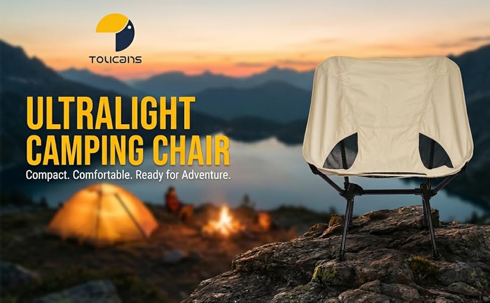 Ultra light camping chair