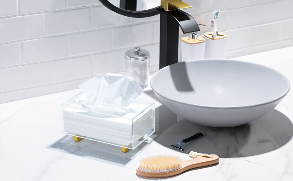 Acrylic Tissue box Holder