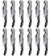 RECUTMS 12 Pack Wine Opener Corkscrews for Wine Bottles Heavy Duty Stainless Steel with Foil Cutt...
