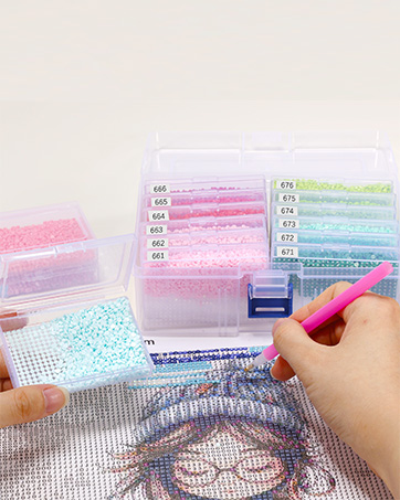 diamond art storage