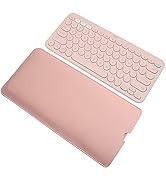 PU Leather Keyboard Sleeve Case for Logitech K380 Wireless Bluetooth Multi-Device Keyboard, Logit...