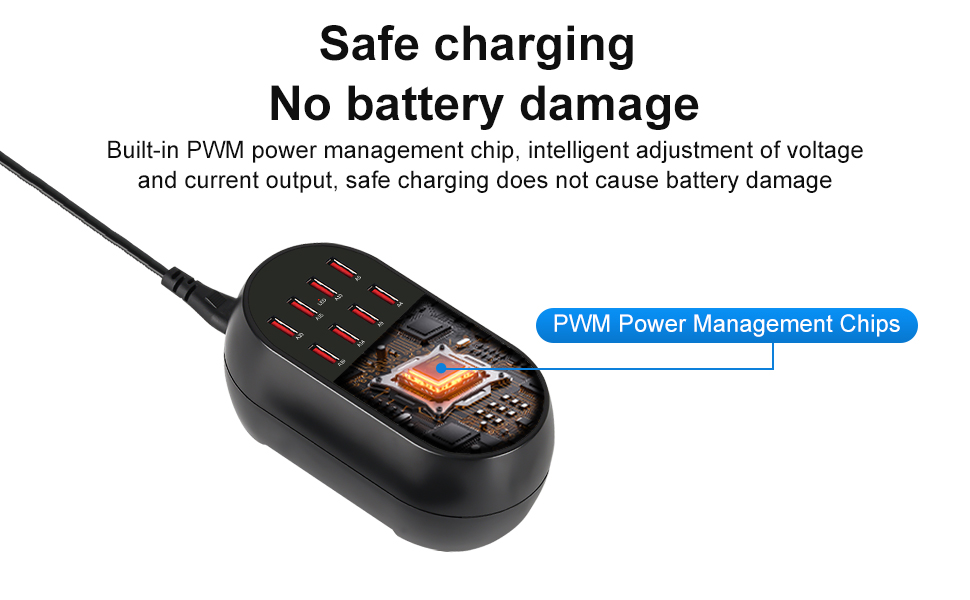 multi chargers for all devices power socket expander charger station phone charging station