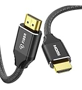 FIBBR 8K HDMI 2.1 Cable 6ft/2m, 48Gbps High Speed HDMI Cord, Support 8K@60Hz 4K@120Hz 2K@240Hz eA...